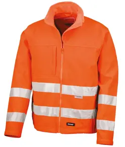 Giacca softshell ad alta visibilità Result Safeguard