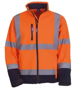Giacca softshell alta visibilità (HVK09) YOKO