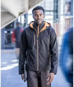 Giacca softshell con cappuccio a 2 strati Navigate Regatta Professional