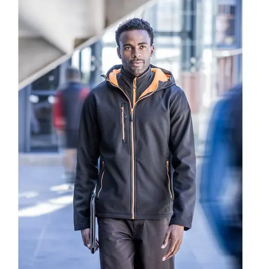 Giacca softshell con cappuccio a 2 strati Navigate Regatta Professional