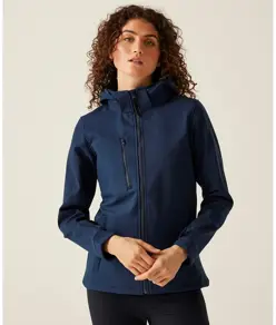 Giacca softshell con cappuccio a 3 strati donna venturer Regatta Professional