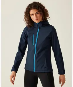 Giacca softshell con cappuccio a 3 strati donna venturer Regatta Professional