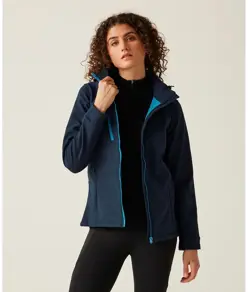 Giacca softshell con cappuccio a 3 strati donna venturer Regatta Professional