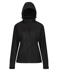 Giacca softshell con cappuccio a 3 strati donna venturer Regatta Professional