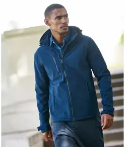 Giacca softshell con cappuccio a 3 strati Venturer Regatta Professional