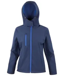 Giacca softshell con cappuccio donna TX performance Result Core