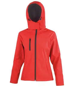 Giacca softshell con cappuccio donna TX performance Result Core