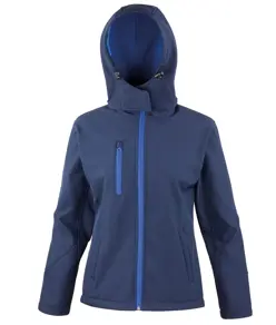 Giacca softshell con cappuccio donna TX performance Result Core