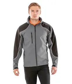 Giacca softshell con cappuccio Result Workguard