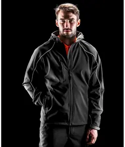 Giacca softshell con cappuccio Result Workguard