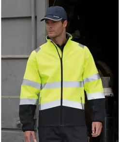 Giacca softshell da lavoro stampabile Result Safeguard