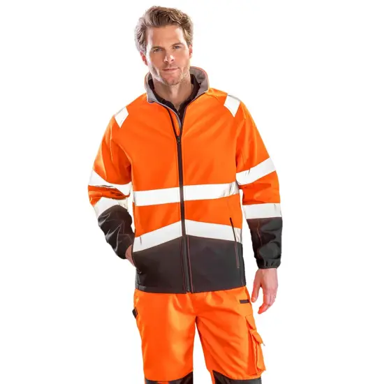 Giacca softshell da lavoro stampabile Result Safeguard