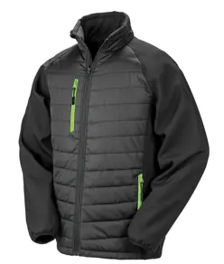 Giacca softshell imbottita Compass Result Recycled
