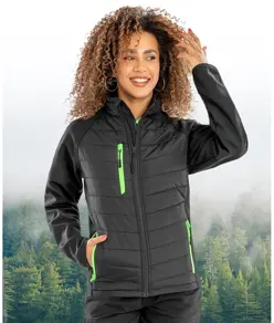 Giacca softshell imbottita Compass Result Recycled