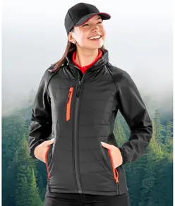 Giacca softshell imbottita Compass Result Recycled