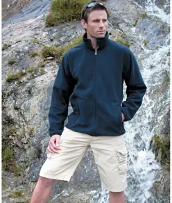 Giacca softshell Osaka in pile pettinato Result