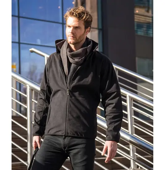 Giacca softshell Osaka in pile pettinato Result