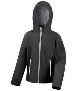 Giacca softshell performance junior con cappuccio Core TX Result Core