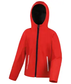 Giacca softshell performance junior con cappuccio Core TX Result Core