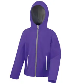 Giacca softshell performance junior con cappuccio Core TX Result Core