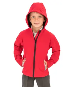 Giacca softshell performance junior con cappuccio Core TX Result Core