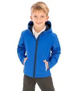 Giacca softshell performance junior con cappuccio Core TX Result Core