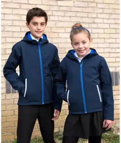 Giacca softshell performance junior con cappuccio Core TX Result Core