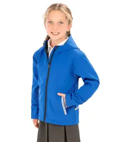 Giacca softshell performance junior con cappuccio Core TX Result Core