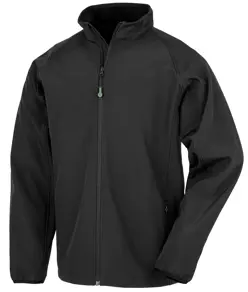 Giacca softshell stampabile a 2 strati riciclata uomo Result Recycled