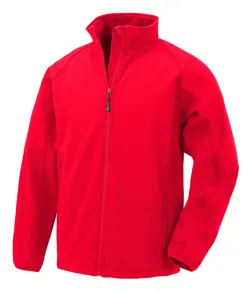 Giacca softshell stampabile a 2 strati riciclata uomo Result Recycled