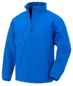 Giacca softshell stampabile a 2 strati riciclata uomo Result Recycled