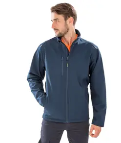 Giacca softshell stampabile a 3 strati riciclata Result Recycled