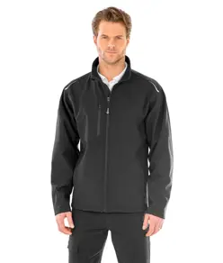 Giacca softshell stampabile a 3 strati riciclata Result Recycled