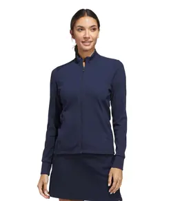 Giacca tecnica operata donna con zip intera adidas