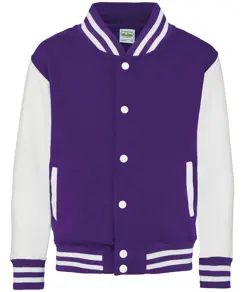 Giacca varsity bambino JustHoods