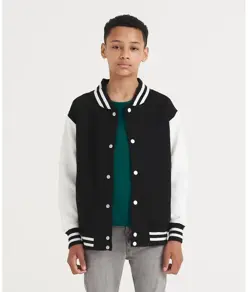 Giacca varsity bambino JustHoods