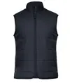 Gilet a trapuntatura orizzontale Hudson Nimbus