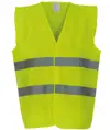 Gilet alta visibilità a 2 bande (HVW102) YOKO
