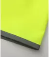 Gilet alta visibilità con zip porta badge e bordo riflettente (HVW103) YOKO
