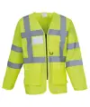 Gilet alta visibilità executive a maniche lunghe (HVJ800) YOKO