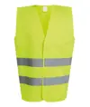 Gilet alta visibilità facile da stampare a due bande Pro Regatta High Visibility