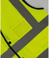 Gilet alta visibilità superior in rete aperta con bottoni (HVW860) YOKO
