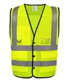 Gilet alta visibilità superior in rete aperta con bottoni (HVW860) YOKO