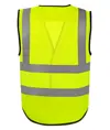 Gilet alta visibilità superior in rete aperta con bottoni (HVW860) YOKO