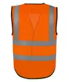 Gilet alta visibilità superior in rete aperta con bottoni (HVW860) YOKO