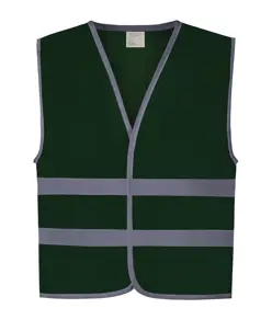Gilet bambino alta visibilità con bordo riflettente (HVW102CH) YOKO
