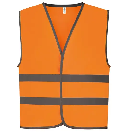 Gilet bambino alta visibilità con bordo riflettente (HVW102CH) YOKO