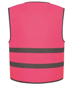 Gilet bambino alta visibilità con bordo riflettente (HVW102CH) YOKO