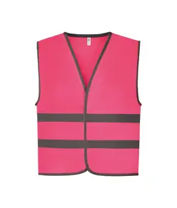 Gilet bambino alta visibilità con bordo riflettente (HVW102CH) YOKO