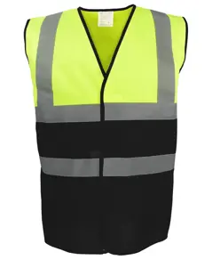 Gilet bicolore alta visibilità (HVW122) YOKO